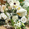 ÖKO - Mezei Bokréta - fehér árnyalatú szezonális virágokból (S)